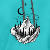 Contrast Colour Hoodie